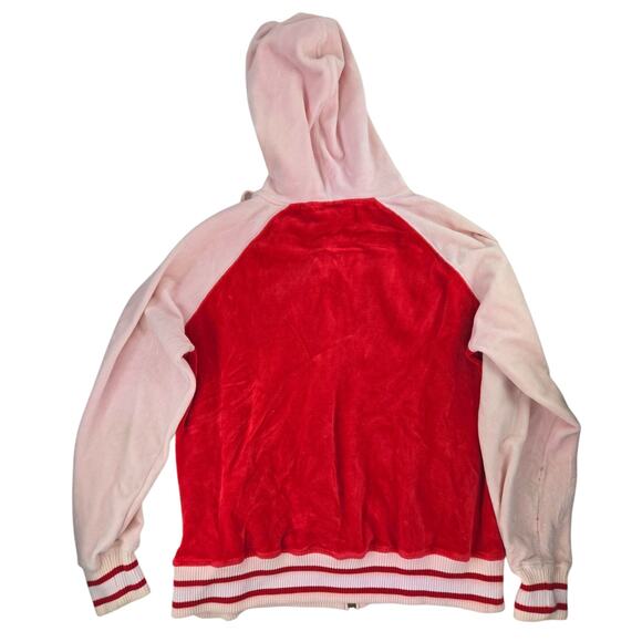 Touch by Alyssa Milano | Pink & Red Wisconsin Badgers Hoodie | Size XXL - Picture 7 of 7